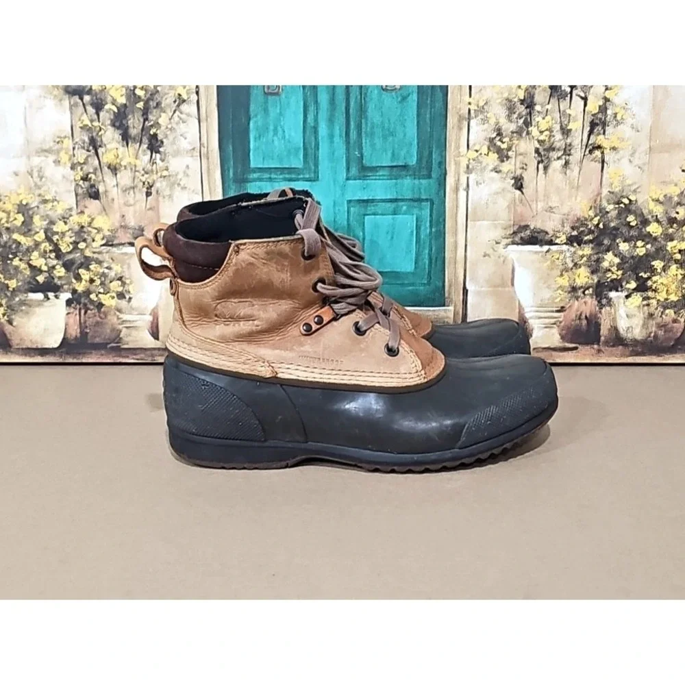 Sorel Men's Ankeny Snow Boot, Elk,‎ Stout, 9 US NM2101-286